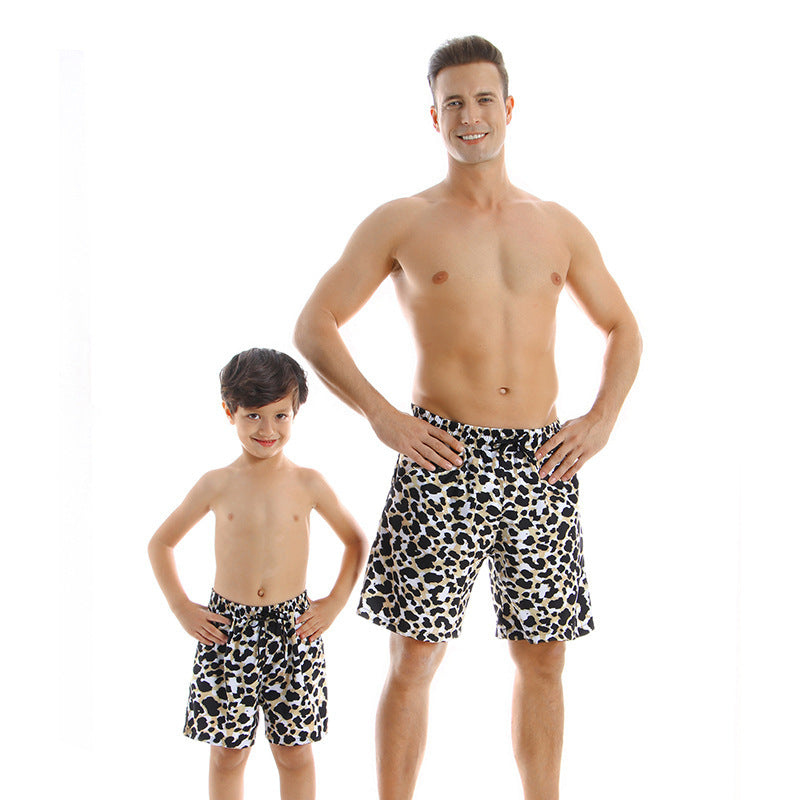 New Style Parent Child Swimwear Quick Drying Beach Pants - My Store
