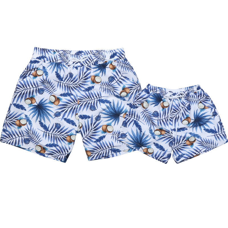 New Style Parent Child Swimwear Quick Drying Beach Pants - My Store