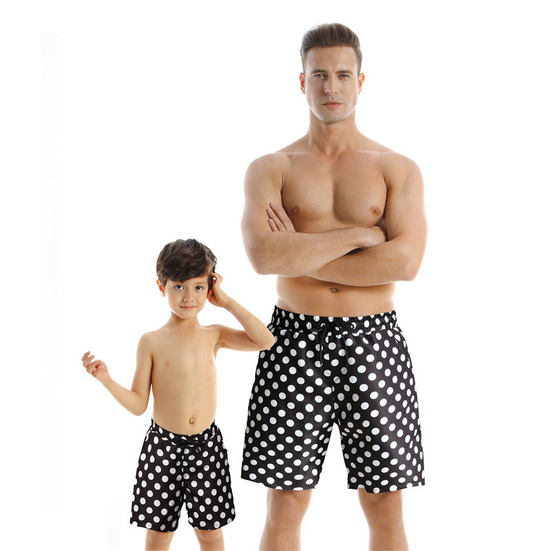 New Style Parent Child Swimwear Quick Drying Beach Pants - My Store